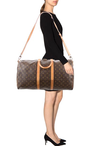 louis vuitton monogram keepall bandouliere 55